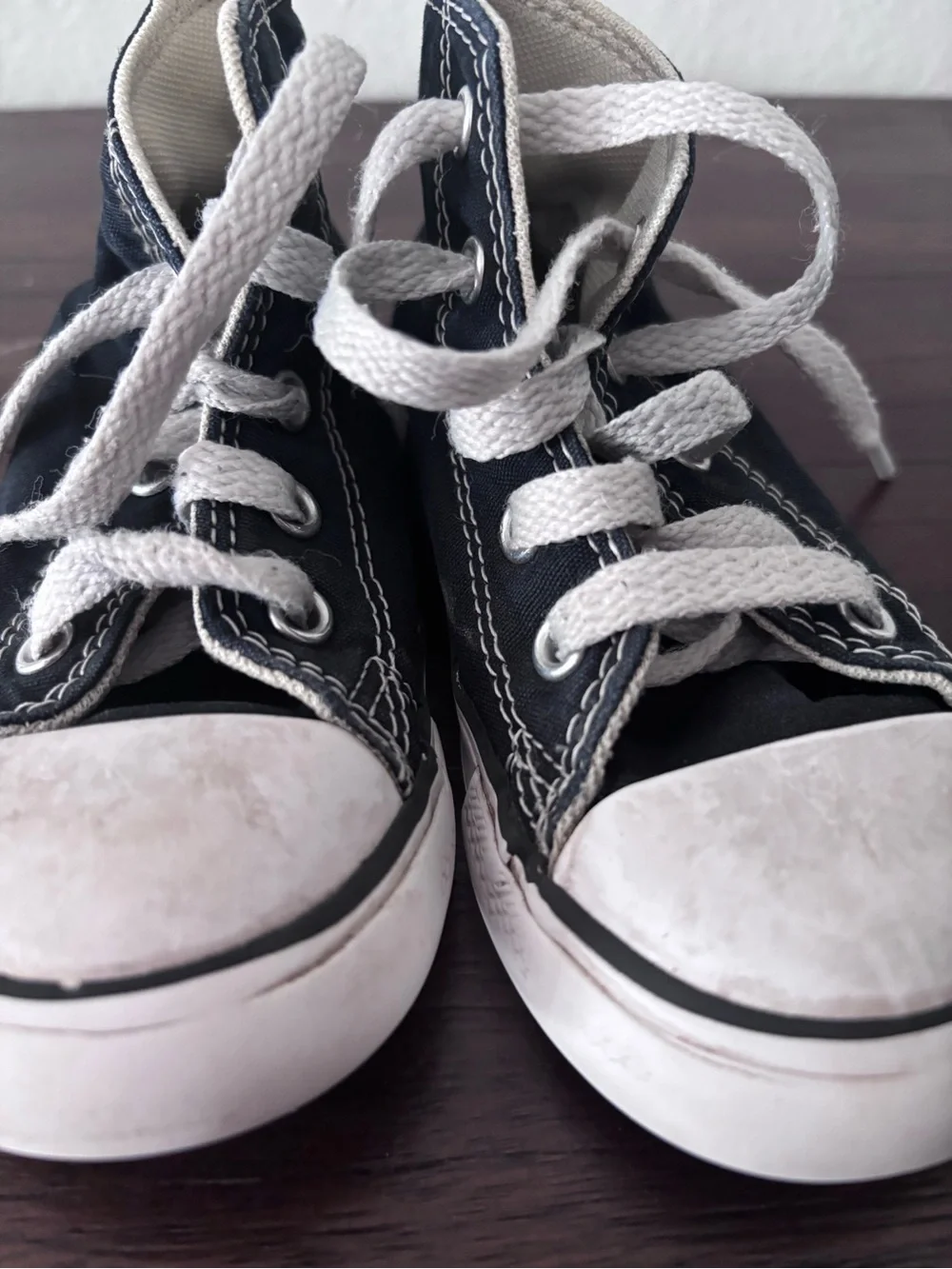 Toddler Converse Black High Top Sneakers